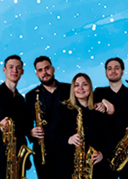 Clover Sax Quartet. Новогоднее настроение